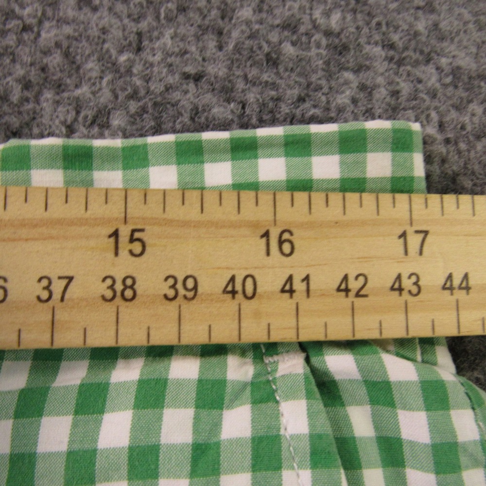 Polo Ralph‎ Lauren Shorts Mens 34x9 Green Gingham Check Suffield Cotton Classic - Picture 7 of 11